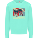 Goldendoodle Dog Art Mens Sweatshirt Jumper Peppermint