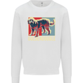 Goldendoodle Dog Art Mens Sweatshirt Jumper White