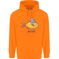 Goldfish Atitude Great White Shark Wannabe Childrens Kids Hoodie Orange