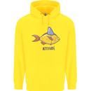 Goldfish Atitude Great White Shark Wannabe Childrens Kids Hoodie Yellow
