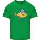 Goldfish Atitude Great White Shark Wannabe Kids T-Shirt Childrens Irish Green