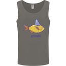Goldfish Atitude Great White Shark Wannabe Mens Vest Tank Top Charcoal