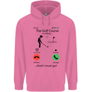 Golf Is Calling Golfer Golfing Funny Childrens Kids Hoodie Azalea
