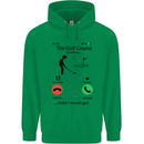 Golf Is Calling Golfer Golfing Funny Childrens Kids Hoodie Irish Green