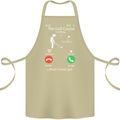 Golf Is Calling Golfer Golfing Funny Cotton Apron 100% Organic Khaki