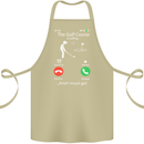 Golf Is Calling Golfer Golfing Funny Cotton Apron 100% Organic Khaki