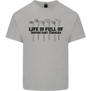 Golf Life's Important Choices Funny Golfing Kids T-Shirt Childrens Sports Grey
