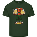 Golf Life's Important Choices Funny Golfing Mens Cotton T-Shirt Tee Top Forest Green