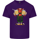 Golf Life's Important Choices Funny Golfing Mens Cotton T-Shirt Tee Top Purple