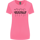 Golf Life's Important Choices Funny Golfing Womens Wider Cut T-Shirt Azalea