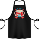 Golf See You at Hole Funny 19th Hole Beer Cotton Apron 100% Organic Black