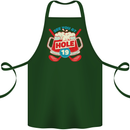Golf See You at Hole Funny 19th Hole Beer Cotton Apron 100% Organic Forest Green