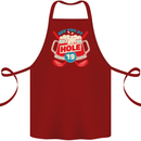 Golf See You at Hole Funny 19th Hole Beer Cotton Apron 100% Organic Maroon