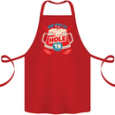 Golf See You at Hole Funny 19th Hole Beer Cotton Apron 100% Organic Red