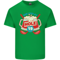 Golf See You at Hole Funny 19th Hole Beer Kids T-Shirt Childrens Irish Green