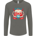 Golf See You at Hole Funny 19th Hole Beer Mens Long Sleeve T-Shirt Charcoal