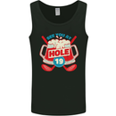 Golf See You at Hole Funny 19th Hole Beer Mens Vest Tank Top Black