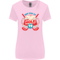 Golf See You at Hole Funny 19th Hole Beer Womens Wider Cut T-Shirt Light Pink