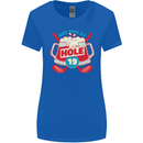 Golf See You at Hole Funny 19th Hole Beer Womens Wider Cut T-Shirt Royal Blue