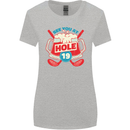 Golf See You at Hole Funny 19th Hole Beer Womens Wider Cut T-Shirt Sports Grey