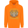 Gone Hunting Then Fishing Funny Hunter Childrens Kids Hoodie Orange