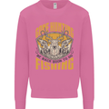 Gone Hunting Then Fishing Funny Hunter Mens Sweatshirt Jumper Azalea