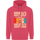 Good DJs Aren't Cheap Funny DJing Childrens Kids Hoodie Heliconia