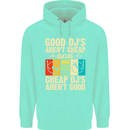 Good DJs Aren't Cheap Funny DJing Childrens Kids Hoodie Peppermint