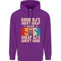 Good DJs Aren't Cheap Funny DJing Childrens Kids Hoodie Purple
