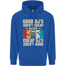 Good DJs Aren't Cheap Funny DJing Childrens Kids Hoodie Royal Blue