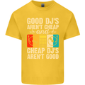 Good DJs Aren't Cheap Funny DJing Kids T-Shirt Childrens Yellow