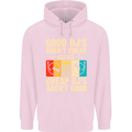 Good DJs Aren't Cheap Funny DJing Mens 80% Cotton Hoodie Light Pink