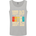 Good DJs Aren't Cheap Funny DJing Mens Vest Tank Top Sports Grey