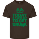 Good Day to Get Drunk St. Patrick's Day Kids T-Shirt Childrens Chocolate