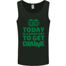 Good Day to Get Drunk St. Patrick's Day Mens Vest Tank Top Black