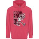 Good Morning Mummy Coffee Halloween Childrens Kids Hoodie Heliconia