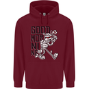 Good Morning Mummy Coffee Halloween Childrens Kids Hoodie Maroon
