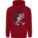 Good Morning Mummy Coffee Halloween Childrens Kids Hoodie Red