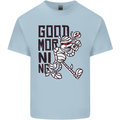 Good Morning Mummy Coffee Halloween Kids T-Shirt Childrens Light Blue