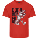 Good Morning Mummy Coffee Halloween Kids T-Shirt Childrens Red
