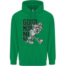 Good Morning Mummy Coffee Halloween Mens 80% Cotton Hoodie Irish Green