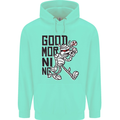 Good Morning Mummy Coffee Halloween Mens 80% Cotton Hoodie Peppermint