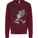 Good Morning Mummy Coffee Halloween Mens Sweatshirt Jumper Maroon