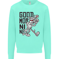 Good Morning Mummy Coffee Halloween Mens Sweatshirt Jumper Peppermint
