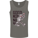 Good Morning Mummy Coffee Halloween Mens Vest Tank Top Charcoal