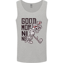 Good Morning Mummy Coffee Halloween Mens Vest Tank Top Sports Grey