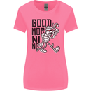 Good Morning Mummy Coffee Halloween Womens Wider Cut T-Shirt Azalea
