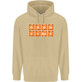 Good Vibes Periodic Table Chemistry Funny Mens 80% Cotton Hoodie Sand