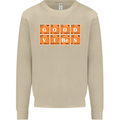 Good Vibes Periodic Table Chemistry Funny Mens Sweatshirt Jumper Sand