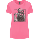 Gorilla with Headphones DJ Dance Music Womens Wider Cut T-Shirt Azalea